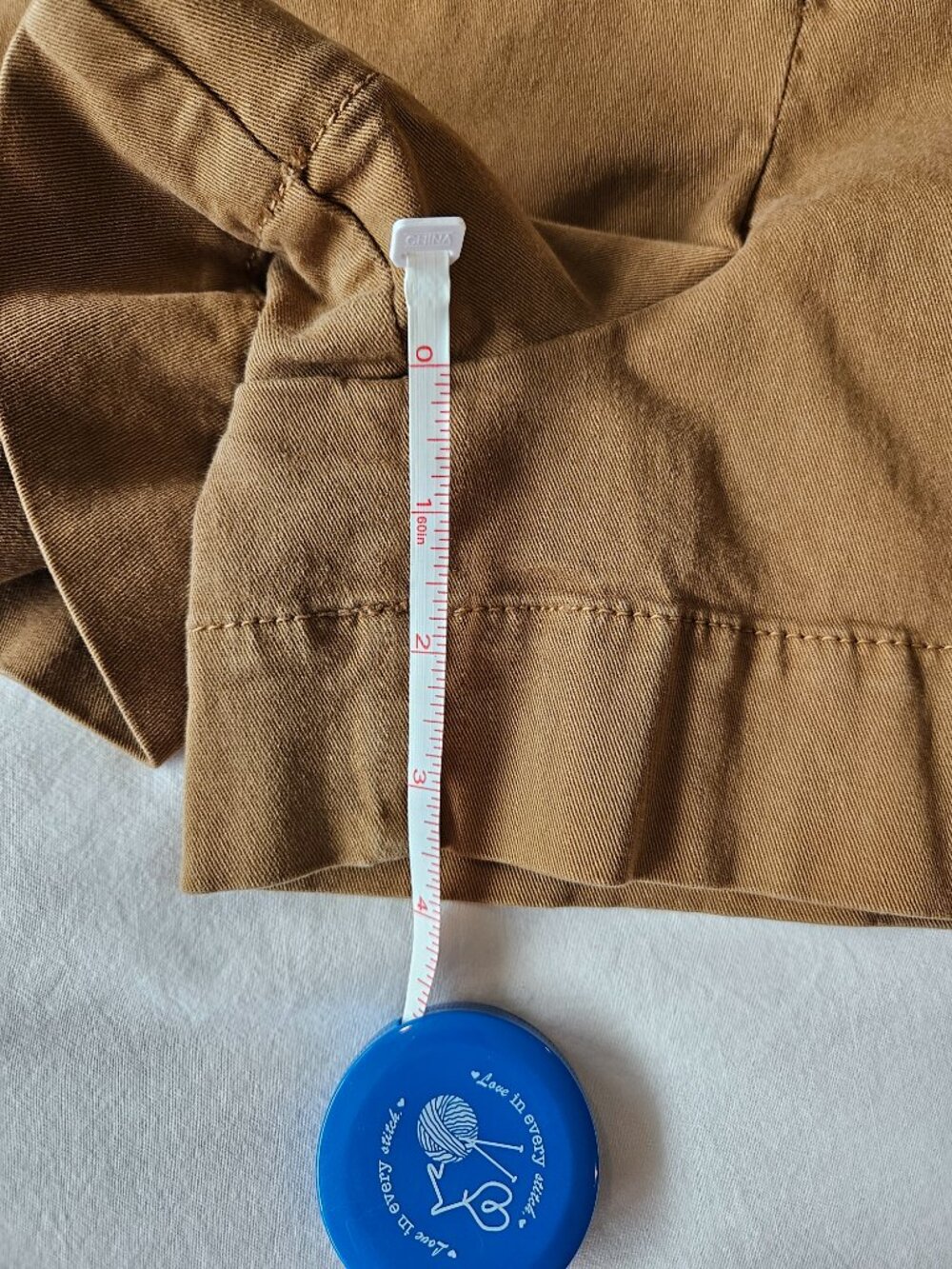Sézane Rome High Rise Shorts Size 42 - Caramel - Picture 12 of 13